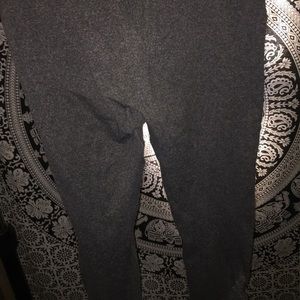 Gray leggings